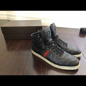 Gucci High Top Shoes